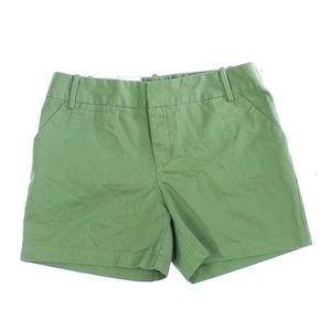Merona Shorts Womens Sz 6 green Solid